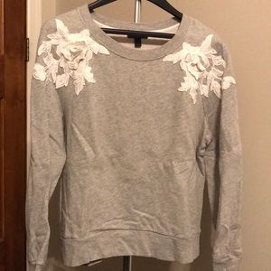 Beautiful embellished J Crew  sweater